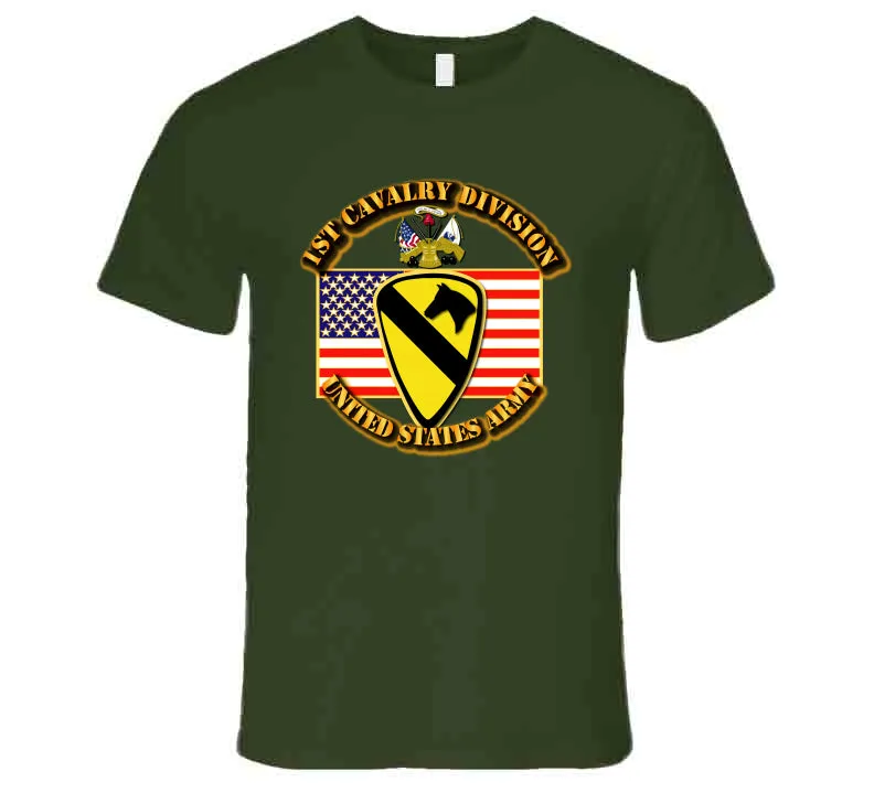 1st Cavalry Division T Shirt