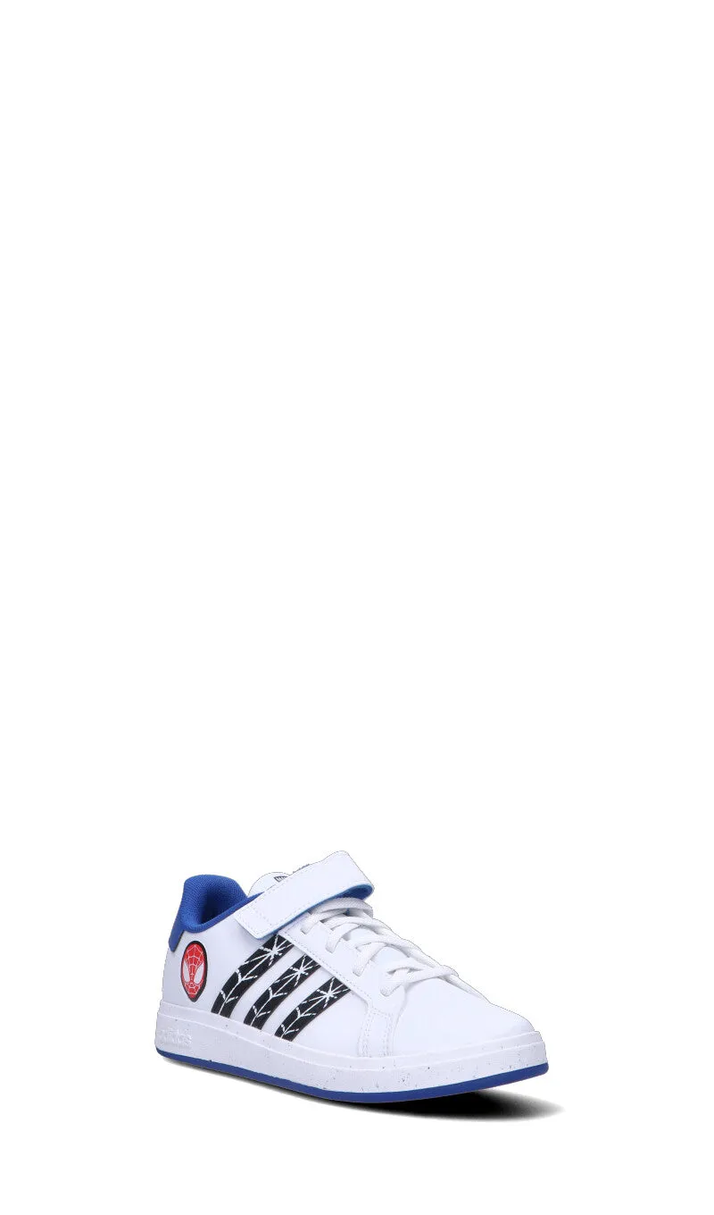 ADIDAS GRAND COURT Sneaker ragazzo bianca/azzurra/nera