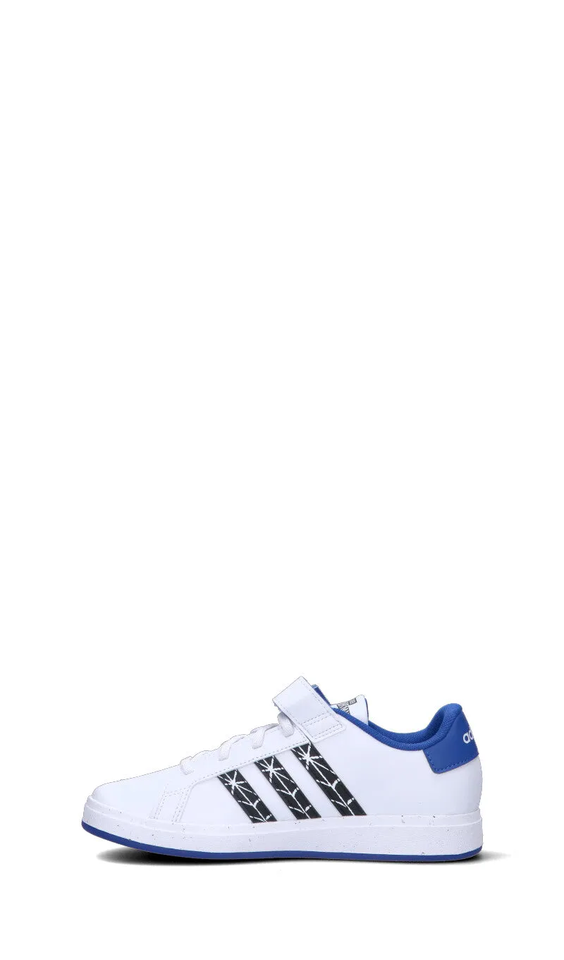 ADIDAS GRAND COURT Sneaker ragazzo bianca/azzurra/nera