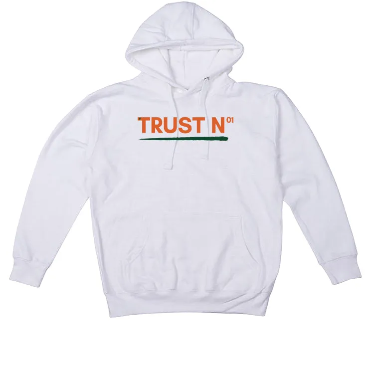 Nike Air Griffey Max 1 “Miami Hurricanes” | illcurrency White T-Shirt (TRUST NO ONE)
