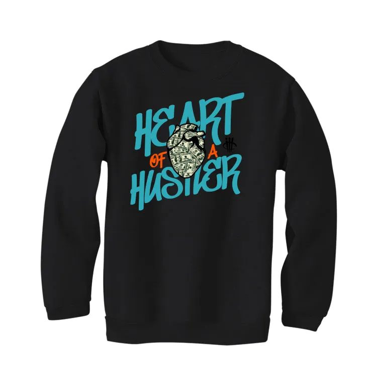Nike Dunk Low “Miami Dolphins” | illcurrency Black T-Shirt (heart of a hustle)