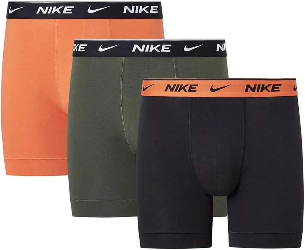 Nike Mens 3PK Dri-Fit Boxer Briefs